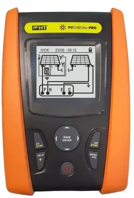 PVCHECKs-PRO přístroj pro revize FV instalací 1,500V and 40A